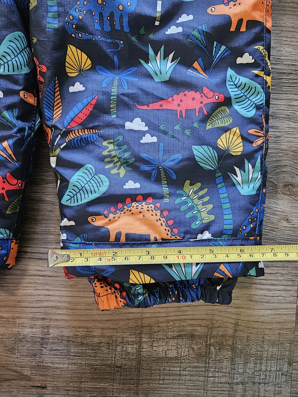The Children's Place Toddler Boys Dino Print Adjustable Snow Overalls